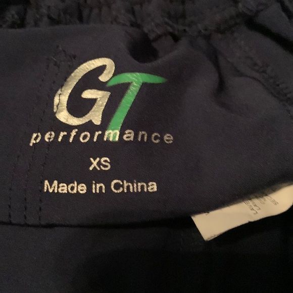 Scrubs GT Performance Navy Blue Elastic Waist Scrubs XS (B-001) - Picture 3 of 6